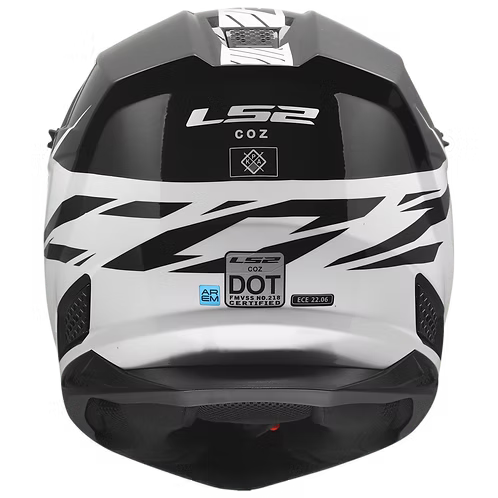 LS2 COZ Roar Full-Face Dirt Bike Helmet LS2