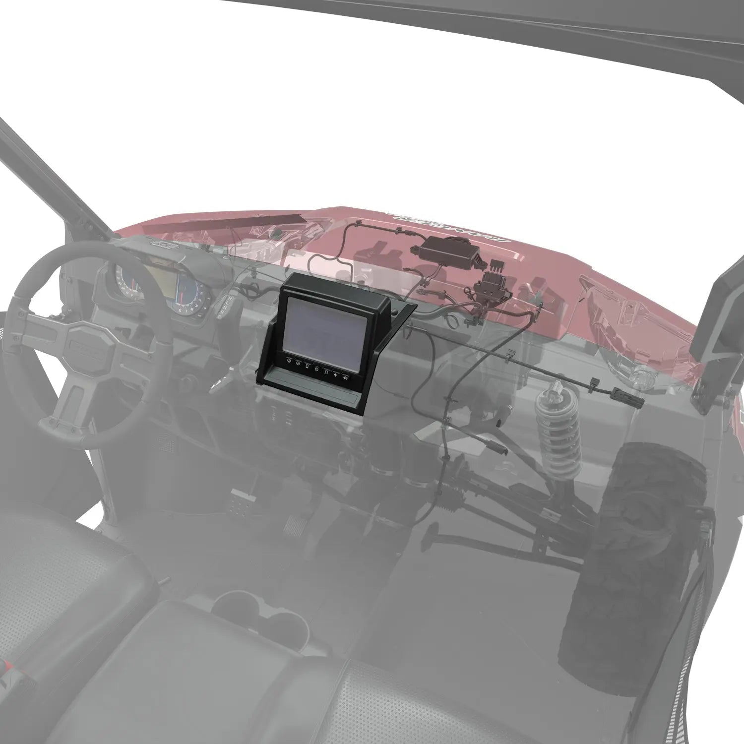 Polaris 7” Display Mount Kit with Cameras Polaris
