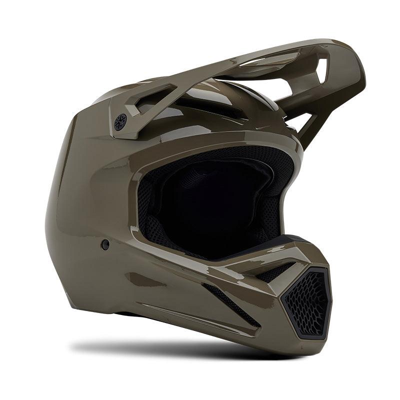 Fox V1 Solid Helmet - Jorgensen Powersports