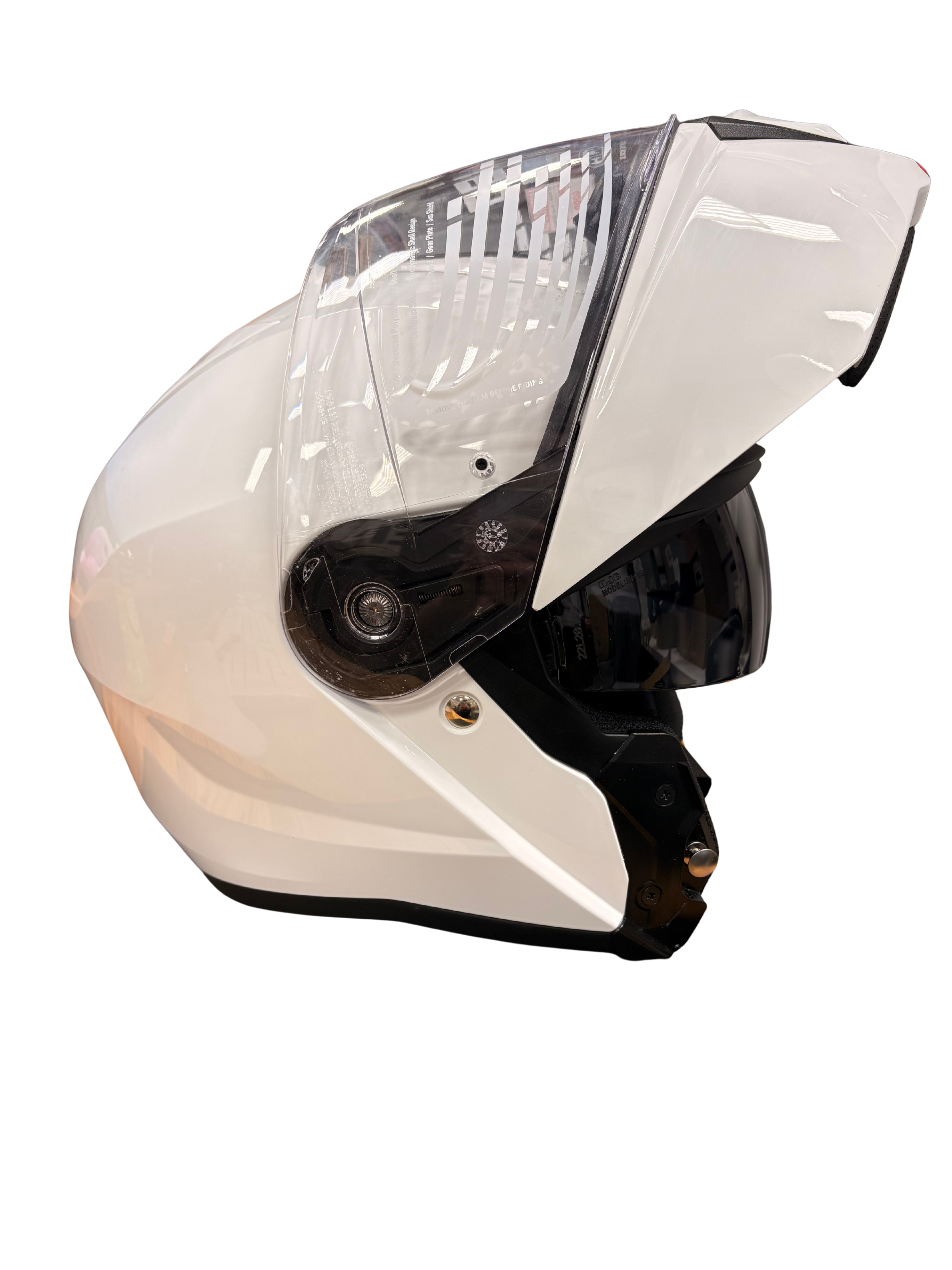 Open-Box: HJC i90 Street Helmet (white) Size Large HJC