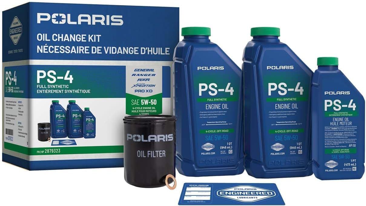 Polaris PS-4 Full Synthetic Oil Change Kit - 2.5 Quarts Polaris