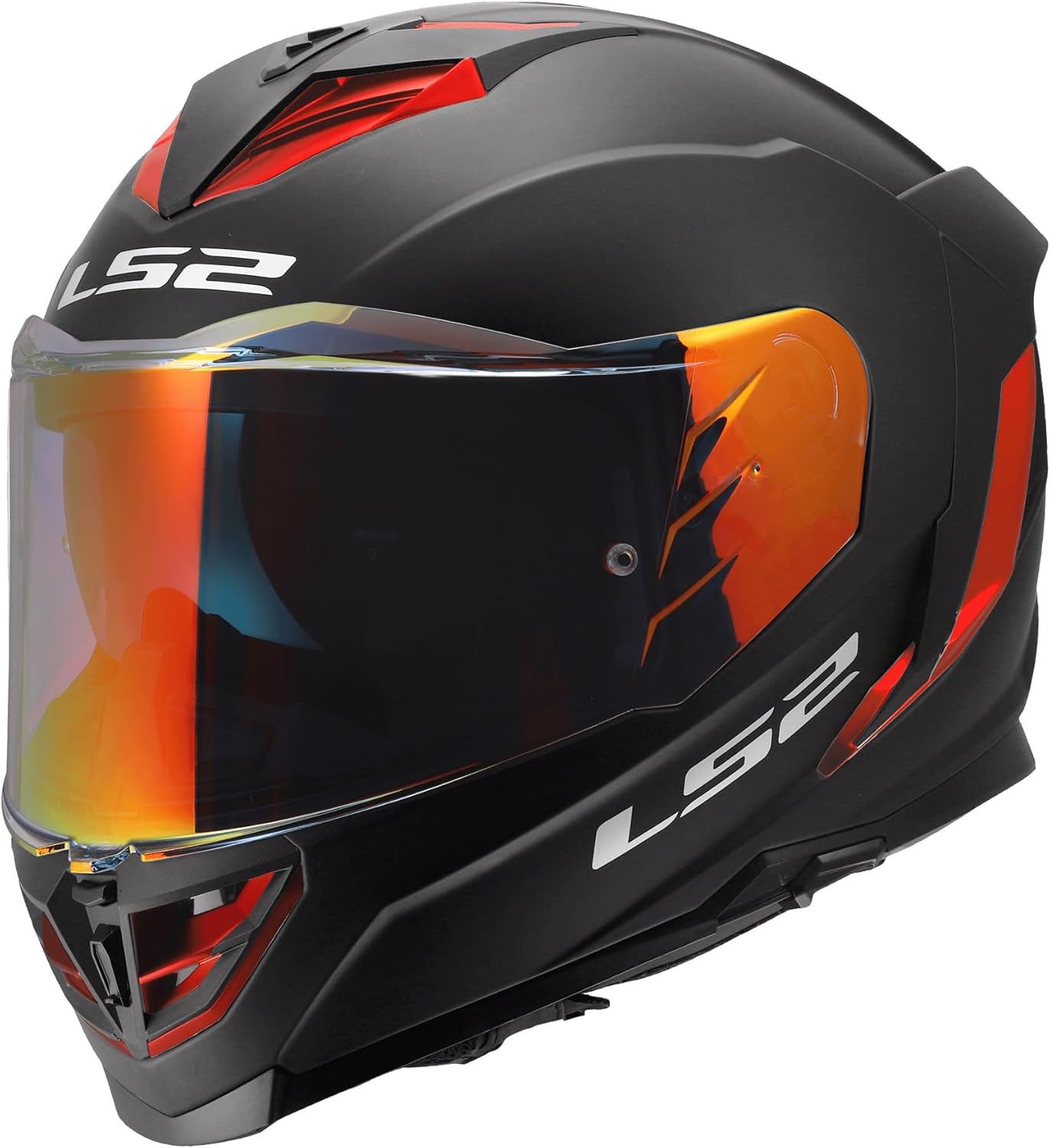 LS2 Assault 3 Full Face Motorcycle Helmet with Drop-Down Sun Shield LS2