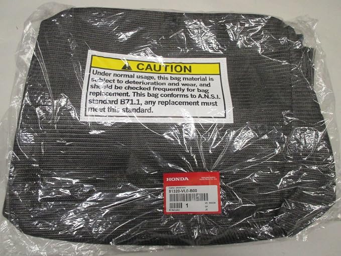 Honda 81320-VL0-B00 Fabric Grass Bag Honda
