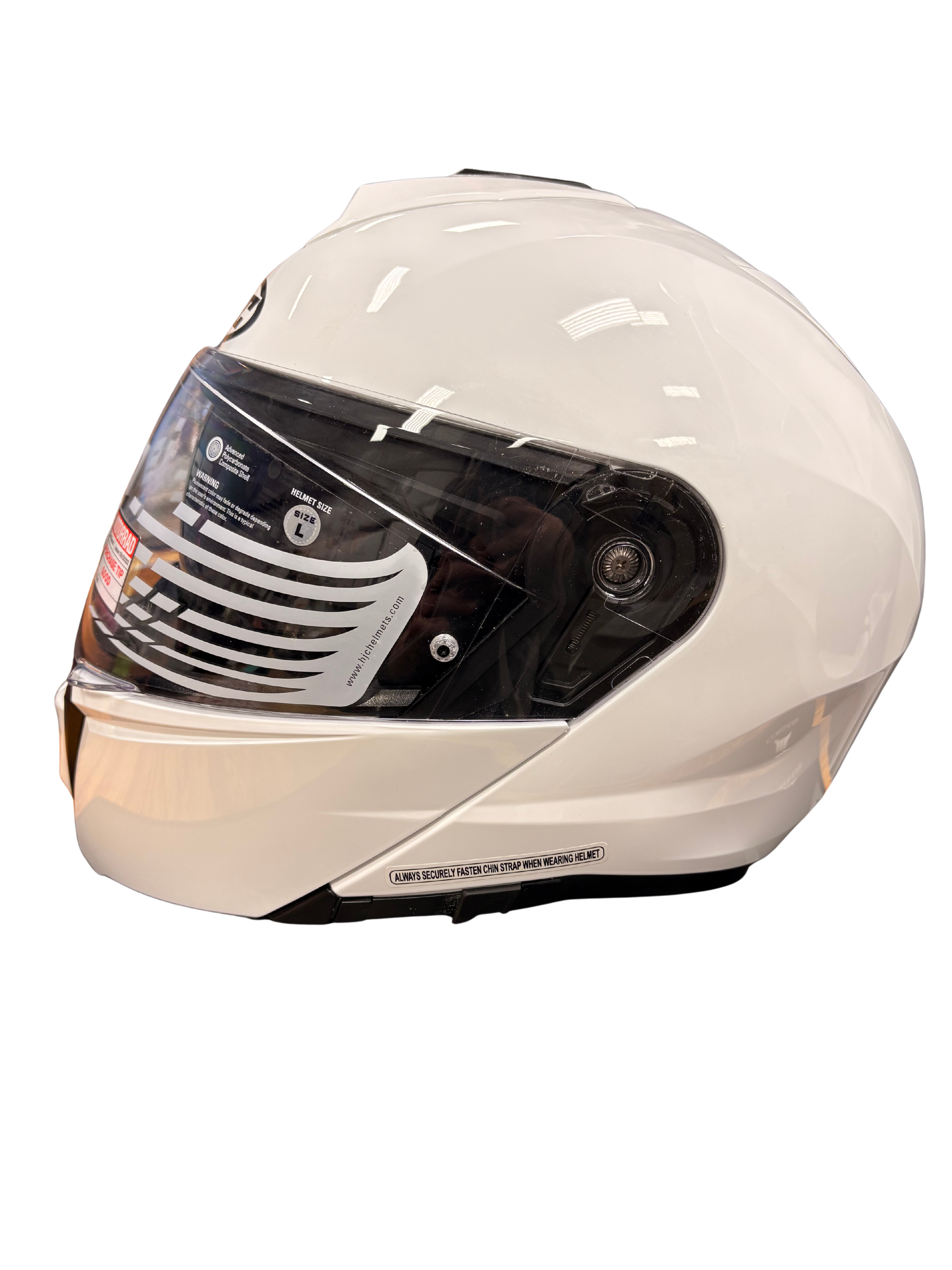 Open-Box: HJC i90 Street Helmet (white) Size Large HJC