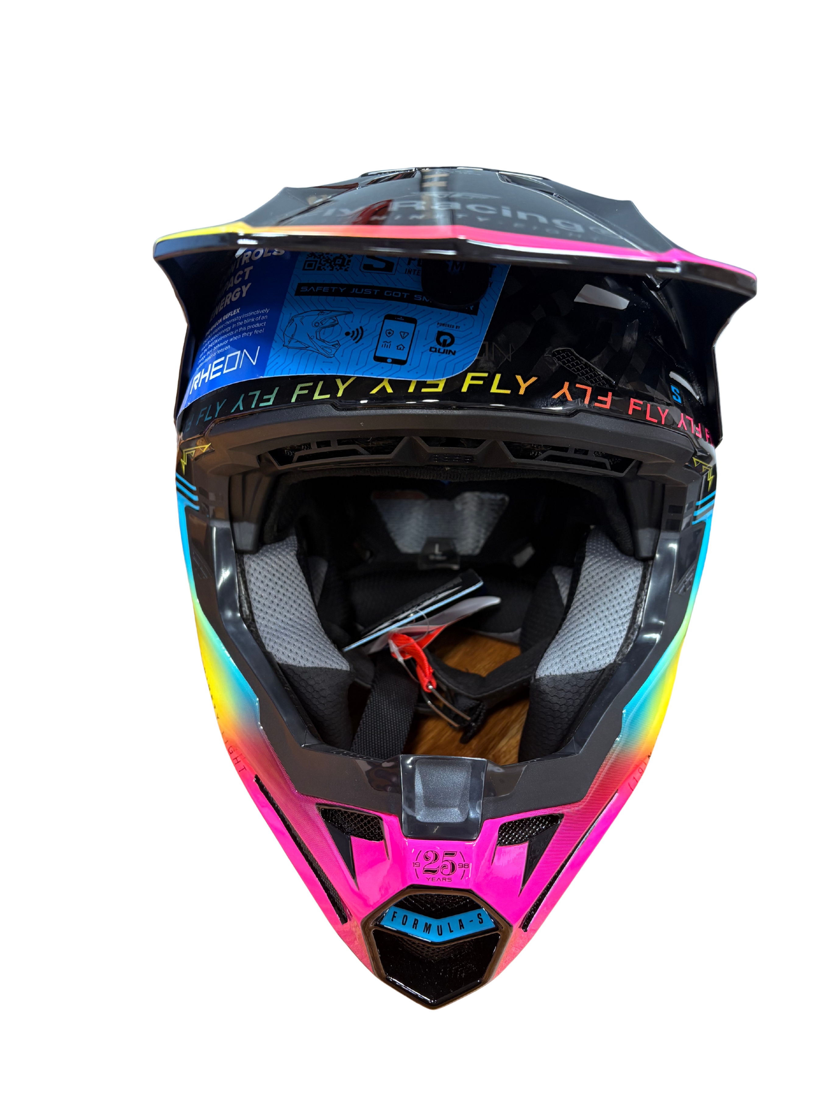 Open Box: Fly Formula S Carbon Legacy Helmet Size Large Fly