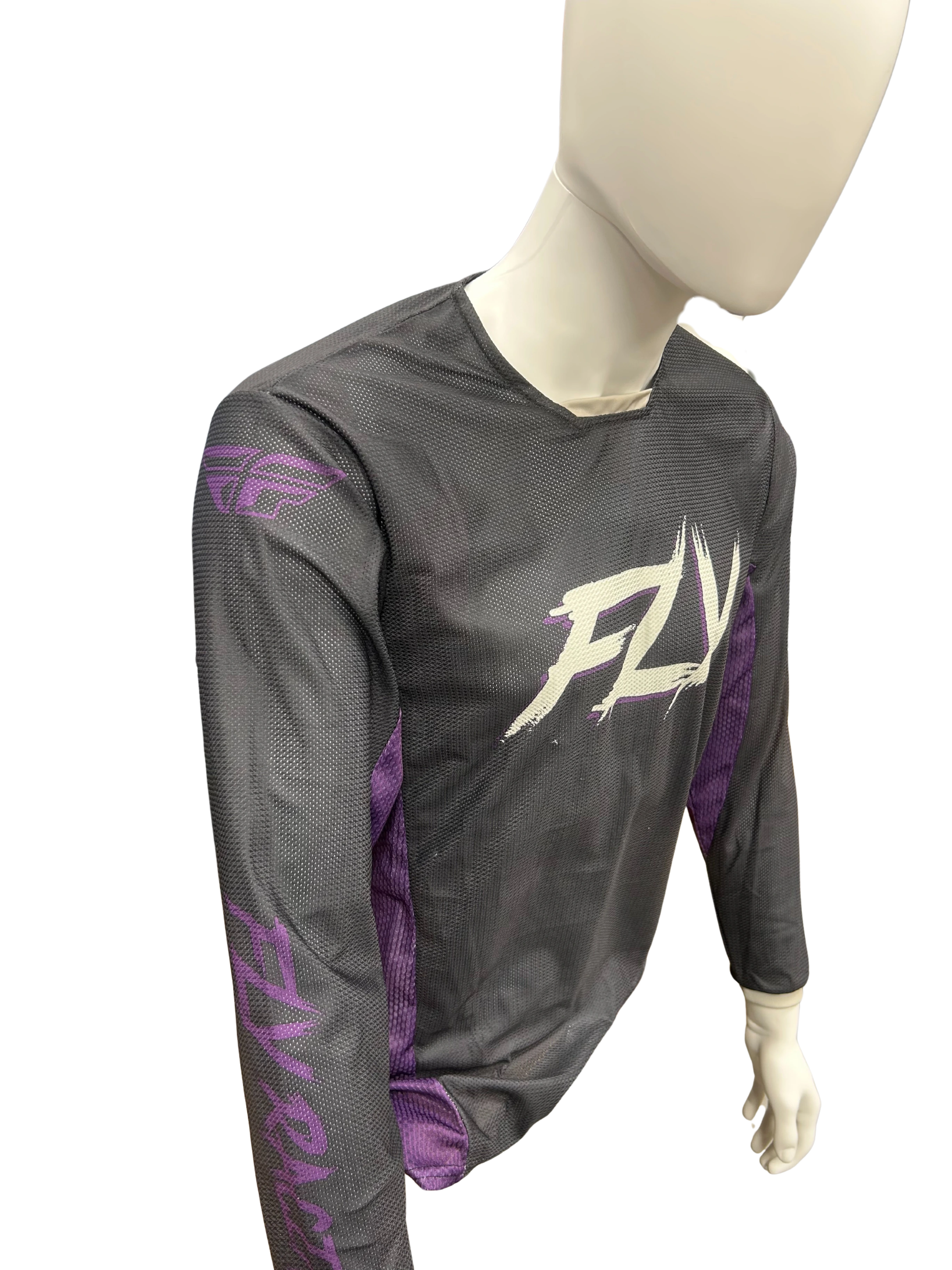 Pre-Owned: FLY RACING KINETIC MESH RAVE JERSEY SIZE SMALL Fly