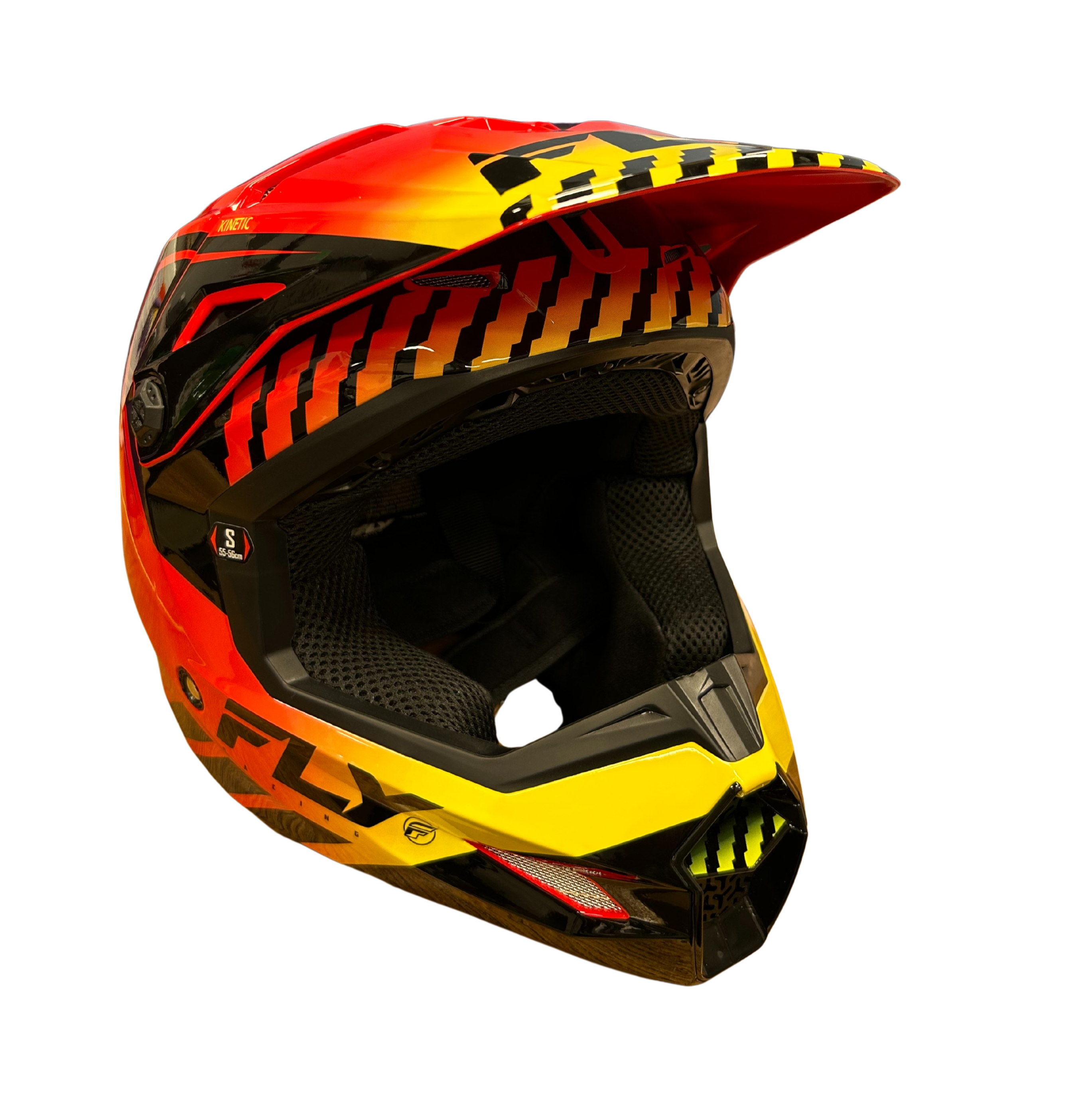 USED: Fly Kinetic Menace Helmet SIZE SMALL Fly