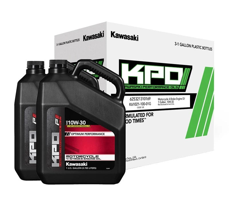 KPO Conventional 4-Stroke Engine Oil, Gallon, 10W-30 Kawasaki