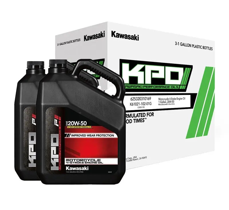 KPO Conventional 4-Stroke Engine Oil, 20W-50 Kawasaki
