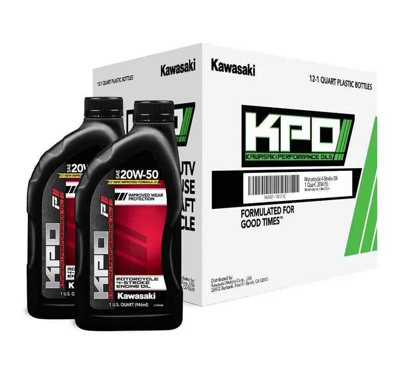 KPO Conventional 4-Stroke Engine Oil, 20W-50 Kawasaki