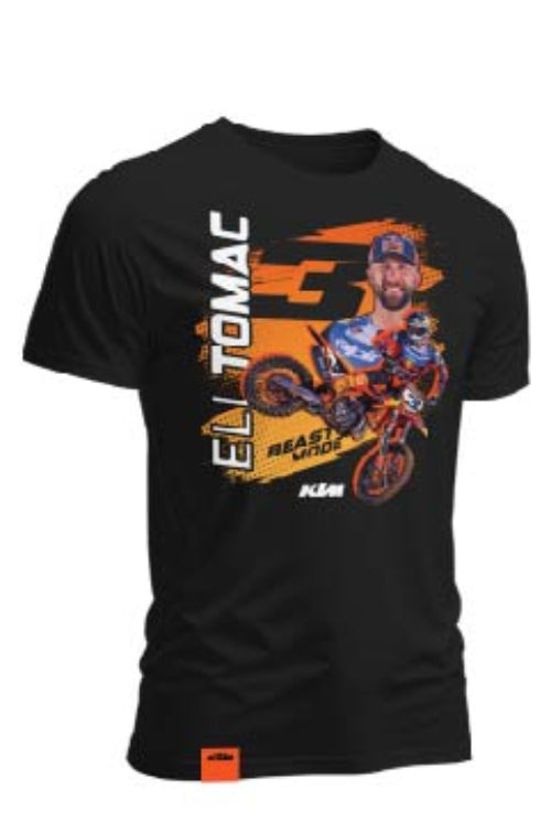 KTM YOUTH BEAST MODE T-SHIRT BLACK KTM