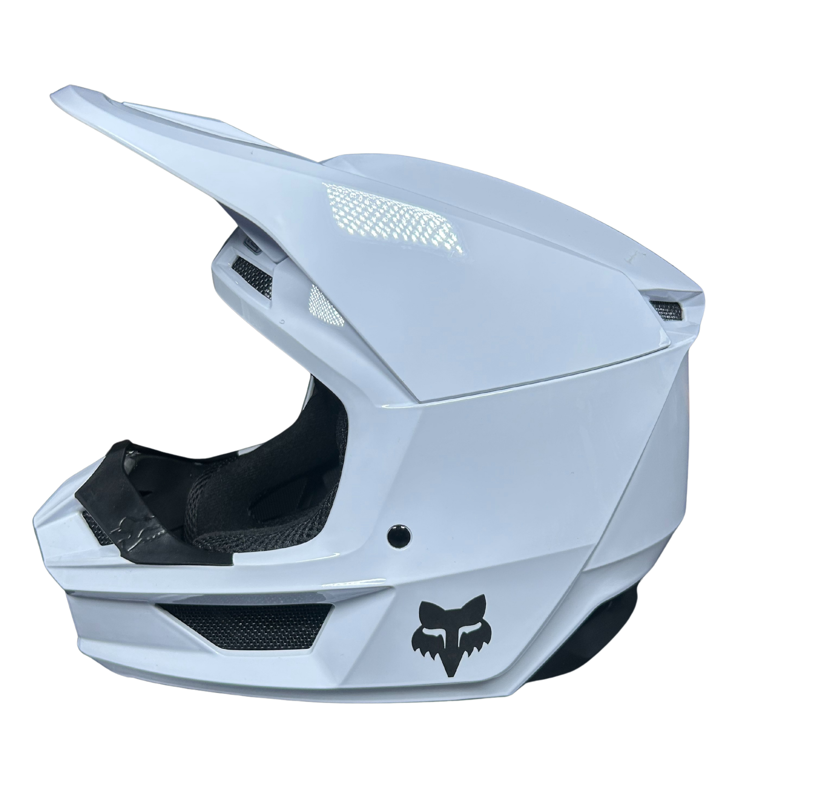 USED: Fox V Core Helmet White Size Small - Jorgensen Powersports