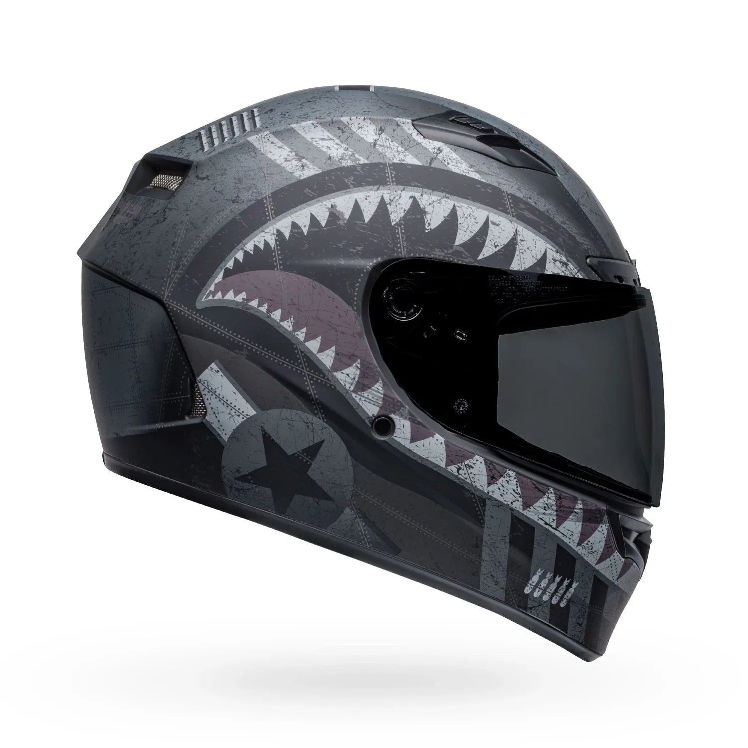 BELL Apparel Matte Black/Gray / Small Bell PS Qualifier Street Helmet Jorgensen Powersports