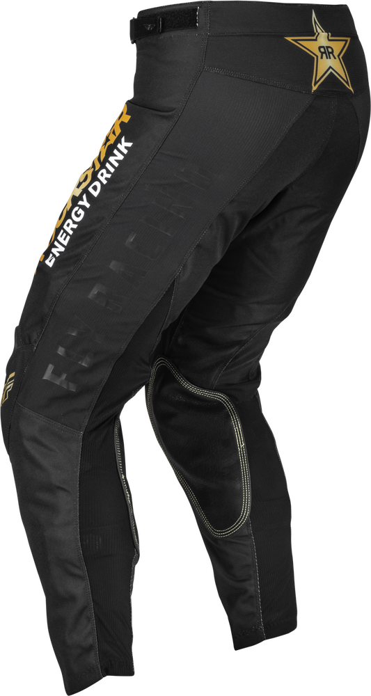 FLY RACING KINETIC ROCKSTAR PANTS BLACK/GOLD Fly