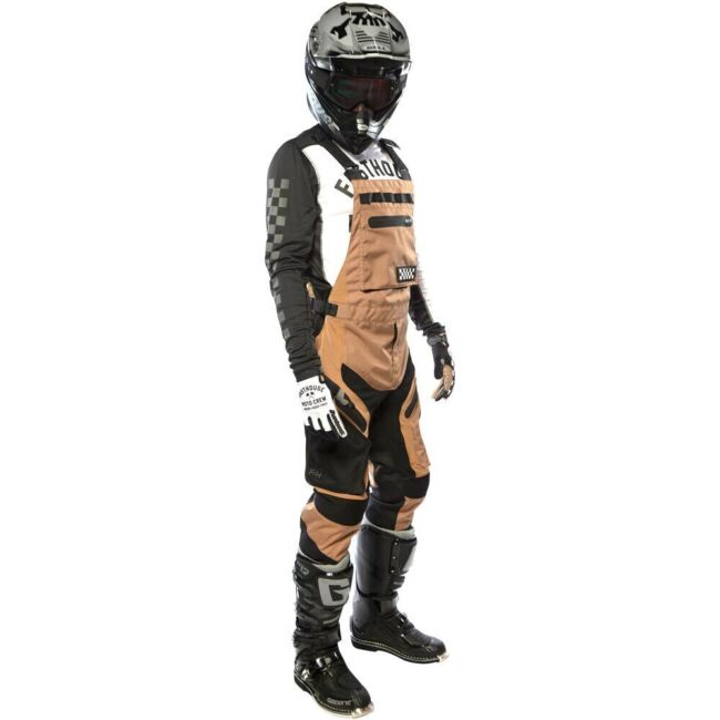 Can-Am Mototrail Men’s Off-Road Bib Overalls – 4-Way Stretch, Vented Thigh Pockets Can-Am