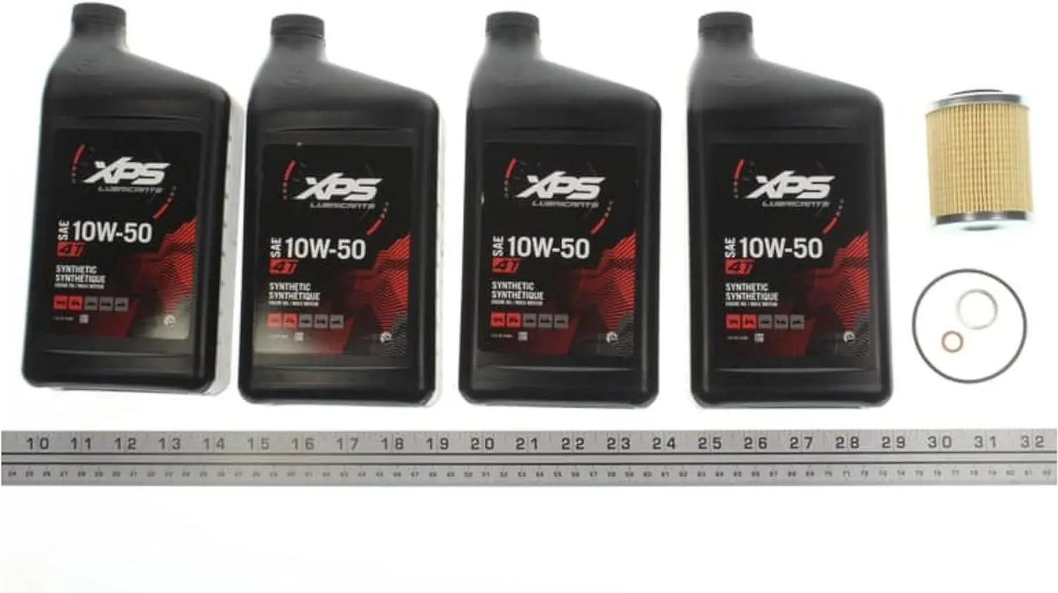 Can-Am New OEM 4T 10W-50 Synthetic Blend Oil Change Kit Rotax 900 Can-Am