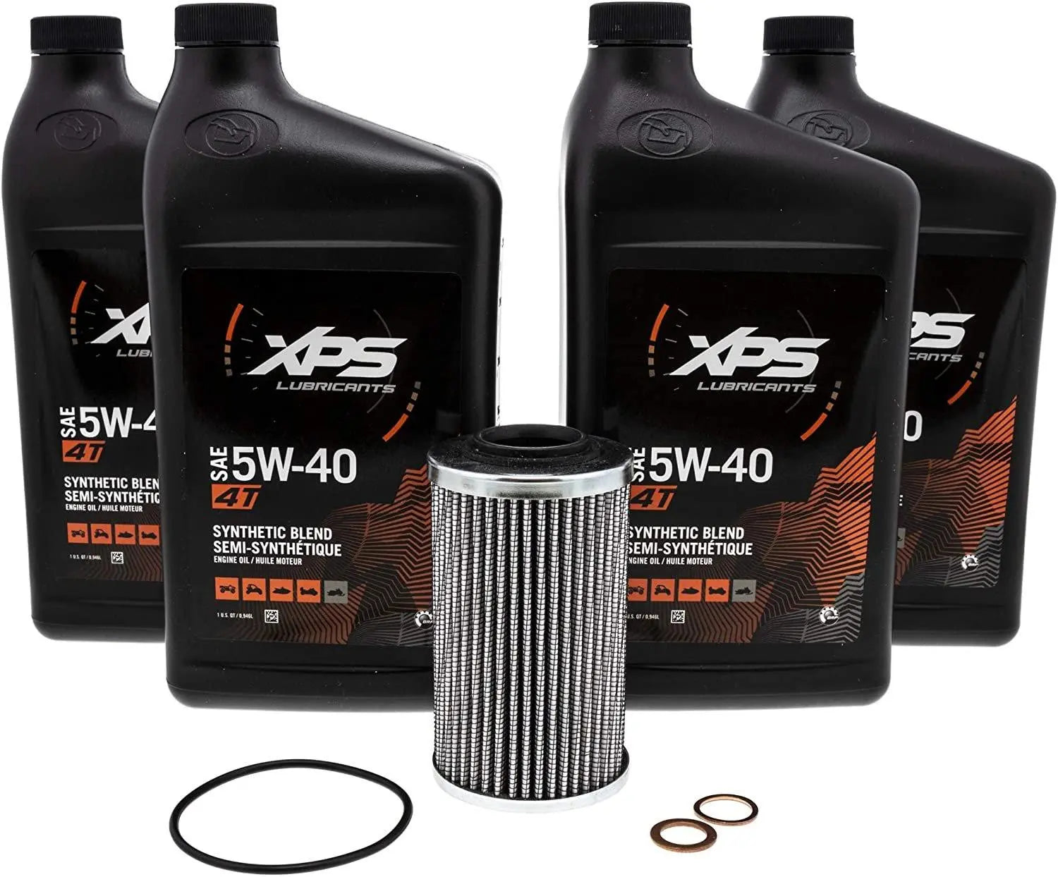 Can Am 4T Synthetic Blend Oil Change Kit 5w/40 779247 CAN AM