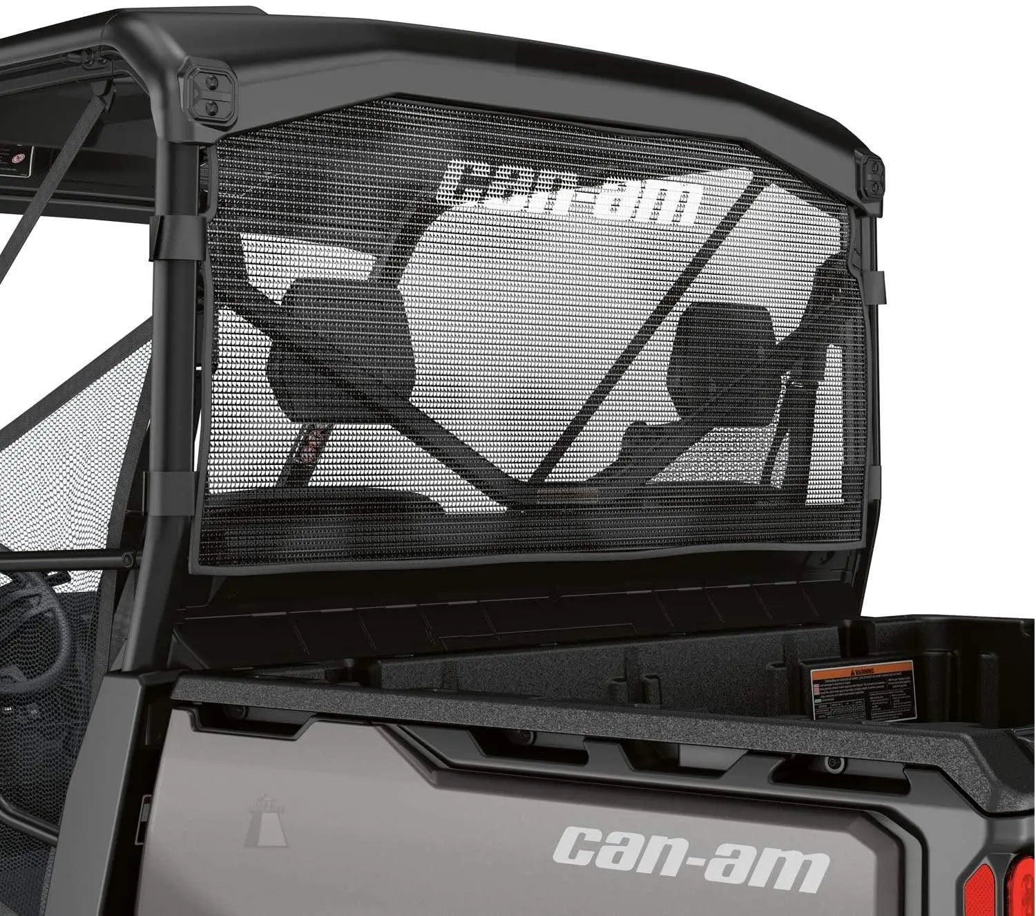 Can Am Defender Rear Wind Screen CAN AM