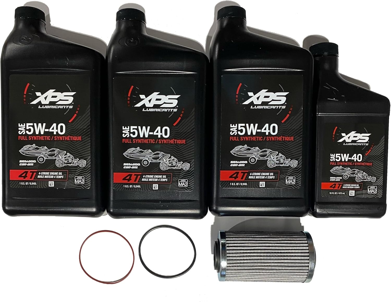 Can-Am Automotive Parts and Accessories Can-Am Full Synthetic 5W-40 Oil Change Kit 9779486 9779486 Jorgensen Powersports