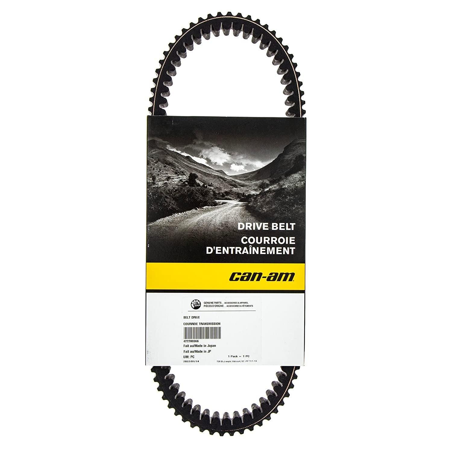 CAN AM Automotive Parts and Accessories Can Am Performance Drive Belt 422280366 422280366 B09FR2FC5Q Jorgensen Powersports