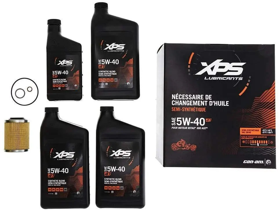 Can Am Ryker 4T Synthetic Blend Oil Change Kit CAN AM