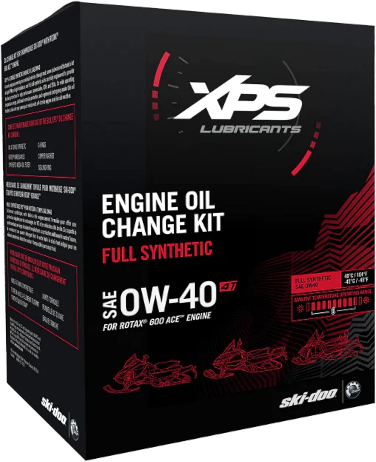 CAN AM Automotive Parts and Accessories Can Am XPS 4T 0W-40 Synthetic Oil Change Kit 9779253 9779253 600140184327 Jorgensen Powersports