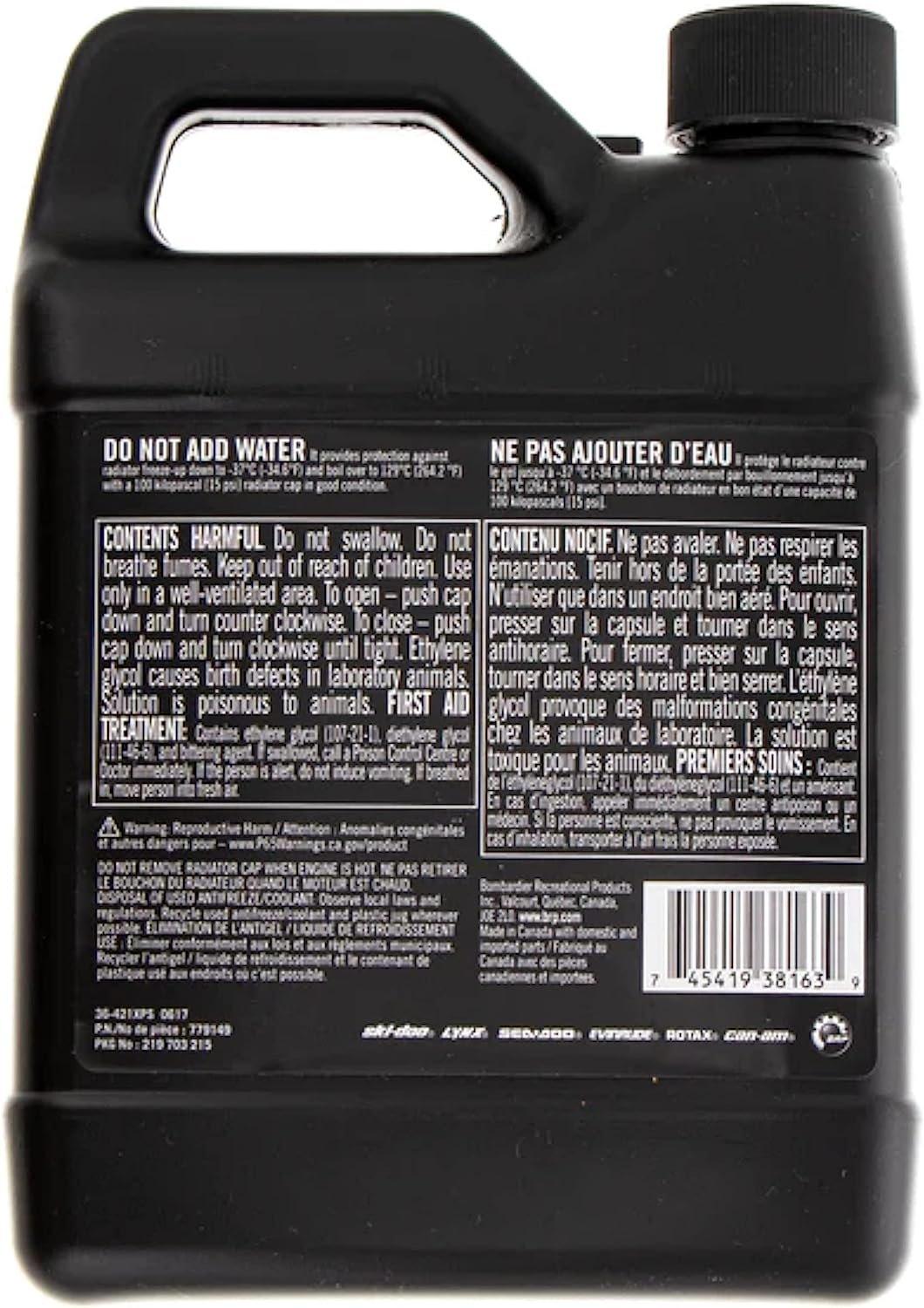 CAN AM Automotive Parts and Accessories Can Am XPS Universal Pre-mixed Coolant - 1 Quart 9779149 B0BRQYF3GR Jorgensen Powersports