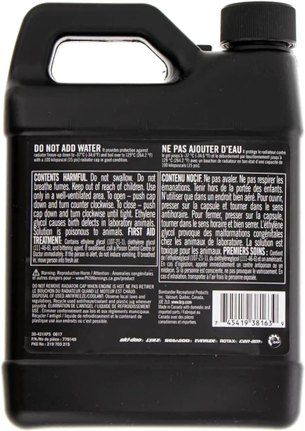 Can Am XPS Universal Pre-mixed Coolant - 1 Quart CAN AM