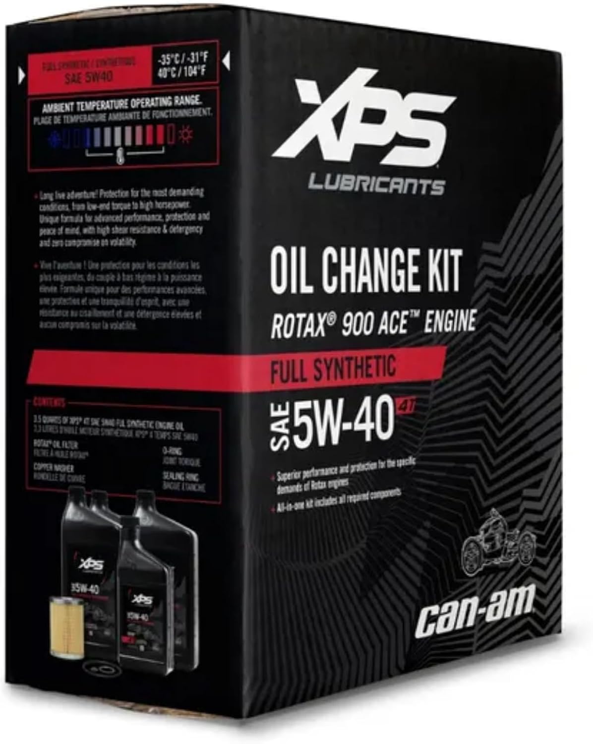 CAN AM Automotive Parts and Accessories Sea-Doo New OEM Ryker Oil Change Kit 5W40 900Cc, 9779491 9779491 Jorgensen Powersports