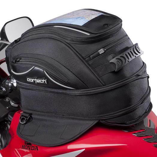 Cortech Automotive Parts and Accessories Cortech Super 2.0 Strap Mount Tank Bag Jorgensen Powersports