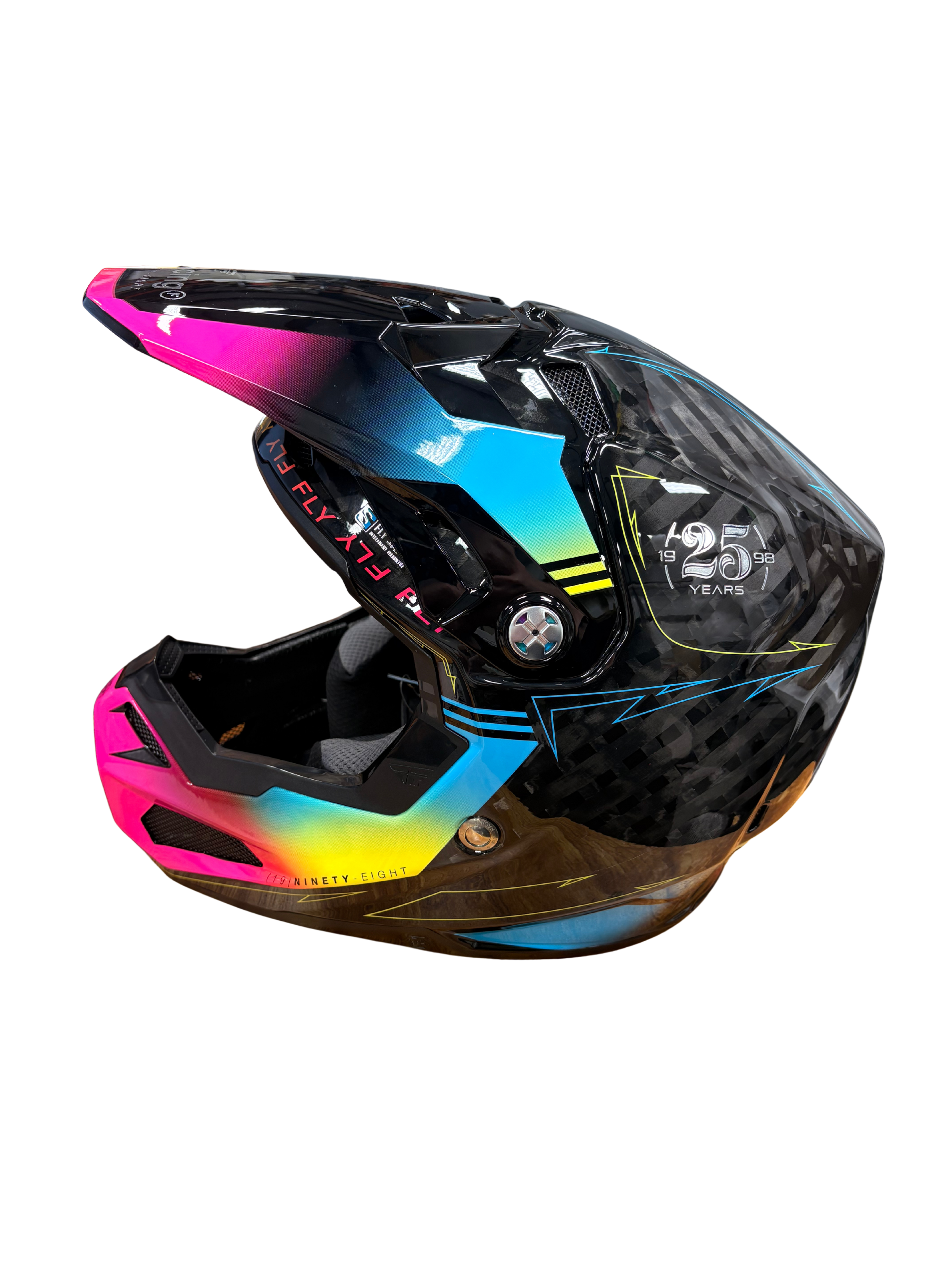Open Box: Fly Formula S Carbon Legacy Helmet Size Large Fly