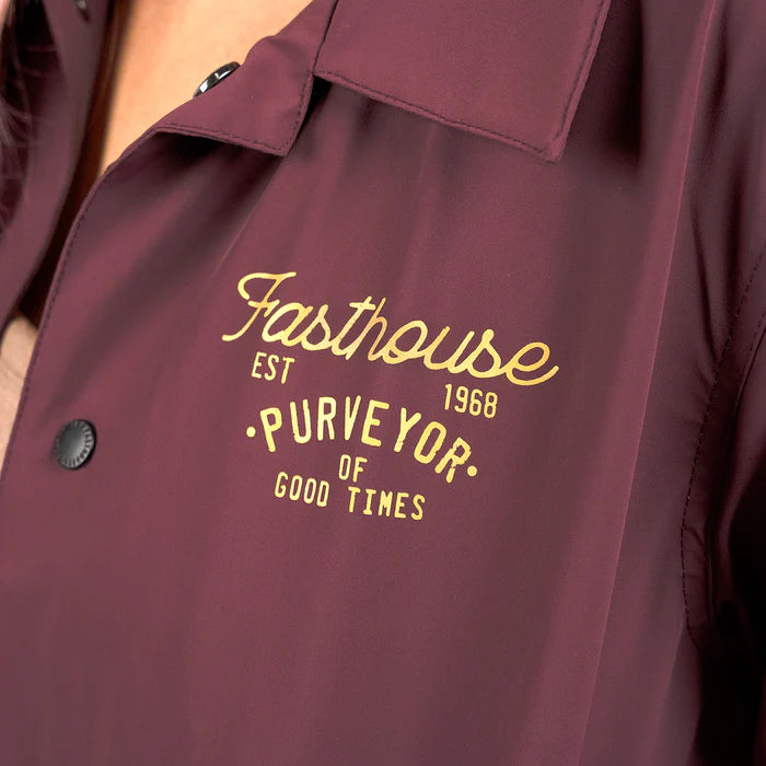 FastHouse Apparel FastHouse Women's Coaches Jacket Small 3812-4301 843520177513 Jorgensen Powersports