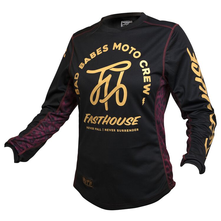 FastHouse Apparel Large / Black Fasthouse Grindhouse Golden Jersey 2766-0003 843520151483 Jorgensen Powersports