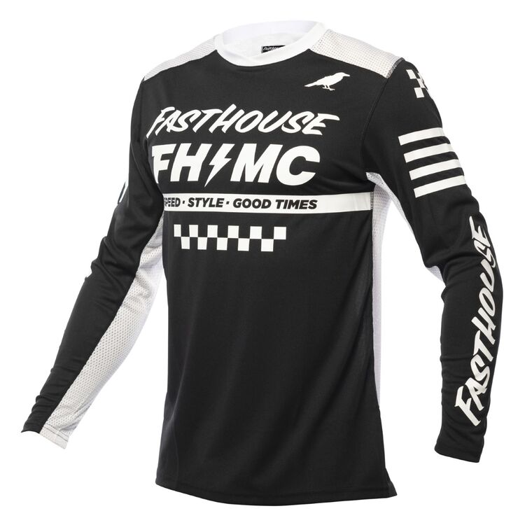 FastHouse Apparel Medium / Black Fasthouse Elrod Jersey 2760-4116 Jorgensen Powersports
