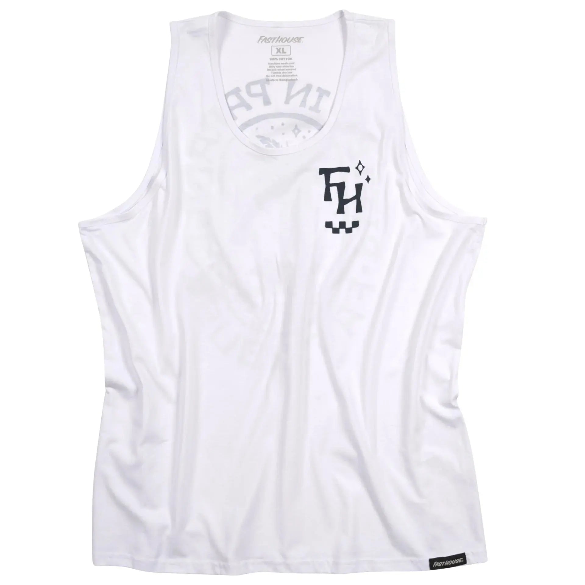 FastHouse Apparel White / Small FastHouse Palm Tank Top 1284-1008 843520191953 Jorgensen Powersports