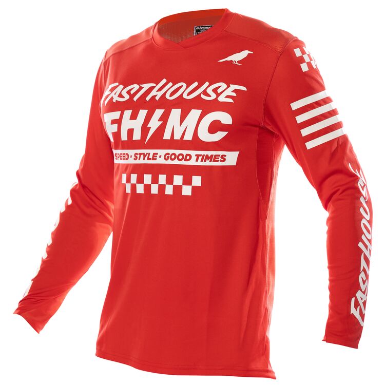 FastHouse Apparel XX-Large / Red Fasthouse Elrod Jersey 2760-4112 843520151216 Jorgensen Powersports