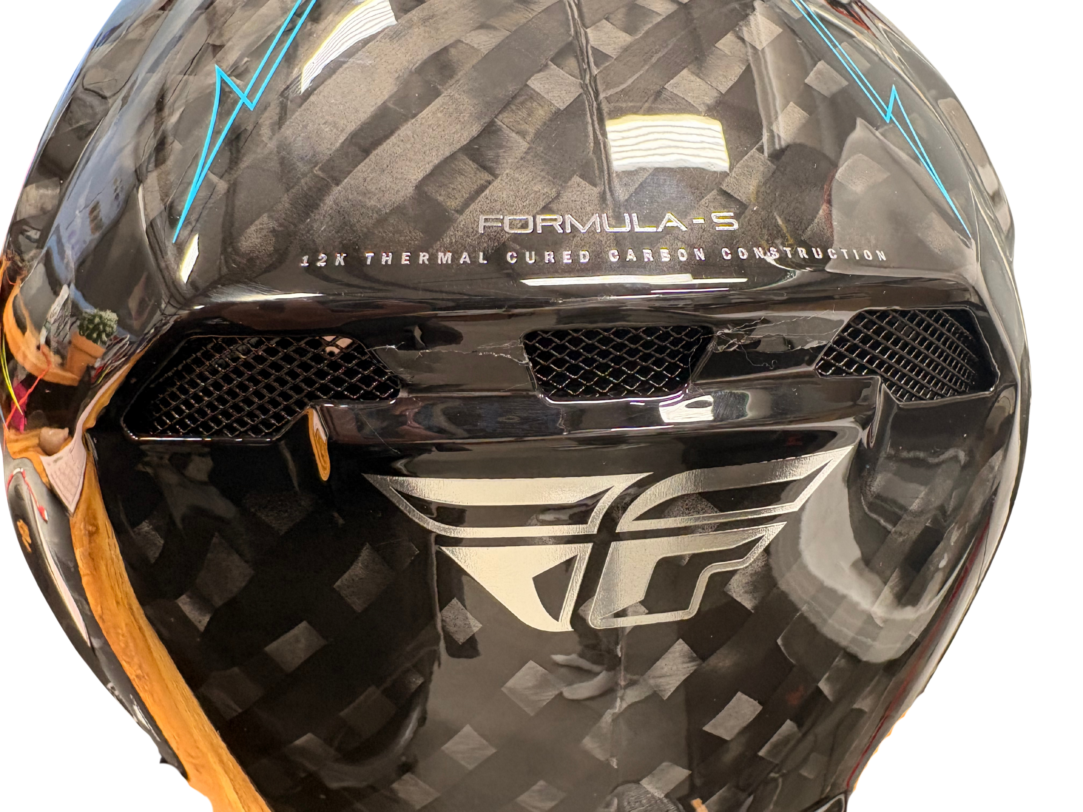 Open Box: Fly Formula S Carbon Legacy Helmet Size Large Fly