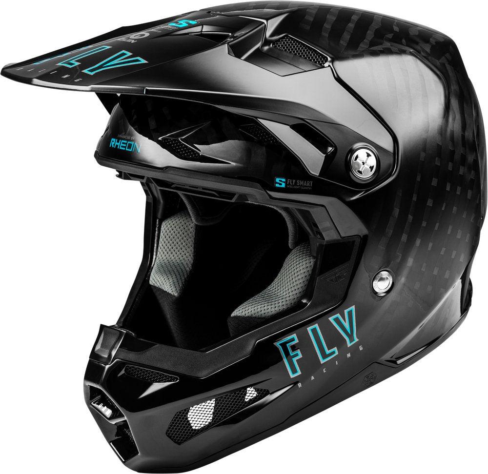 Fly Apparel Black/Carbon / Medium Fly Formula S Carbon Legacy Helmet 73-4415M 191361263804 Jorgensen Powersports