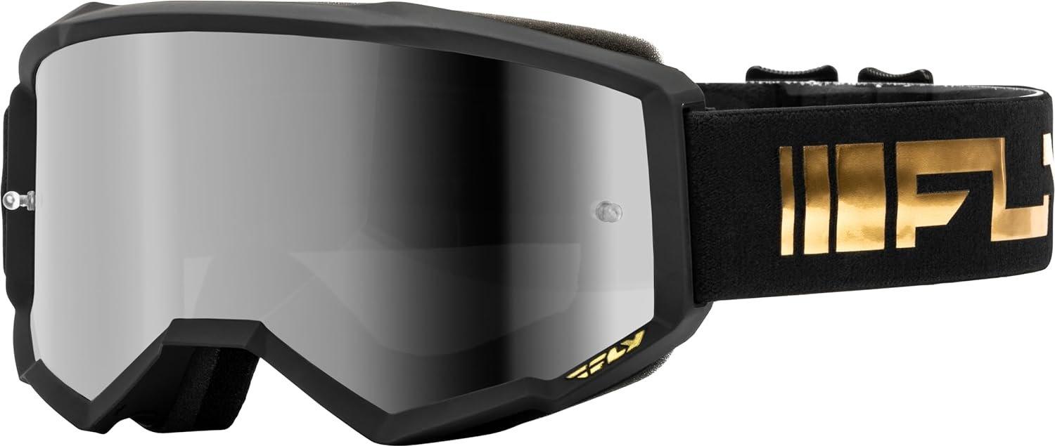 Fly Apparel Black/Gold / Youth Fly Zone Goggles Youth 2025 37-51520Y 191361460326 Jorgensen Powersports