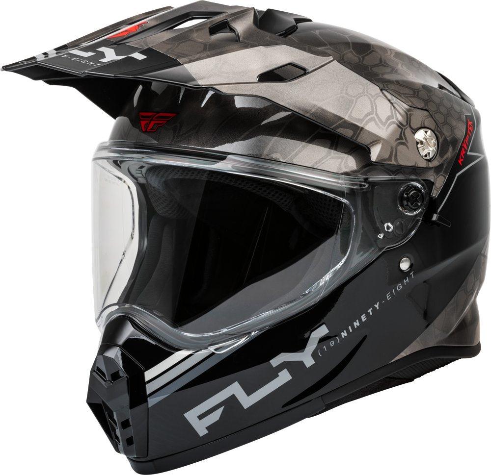 Fly Apparel Black/Grey / Small Fly Dirt Trekker Kryptek Conceal Helmet Jorgensen Powersports