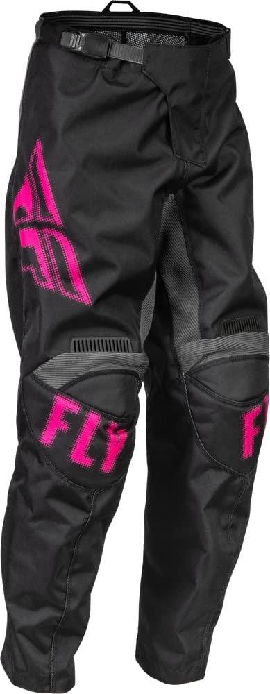 Fly Apparel BLACK/PINK / 22 Fly F-16 Youth Pants 376-23122 B0B3M2NMX4 Jorgensen Powersports