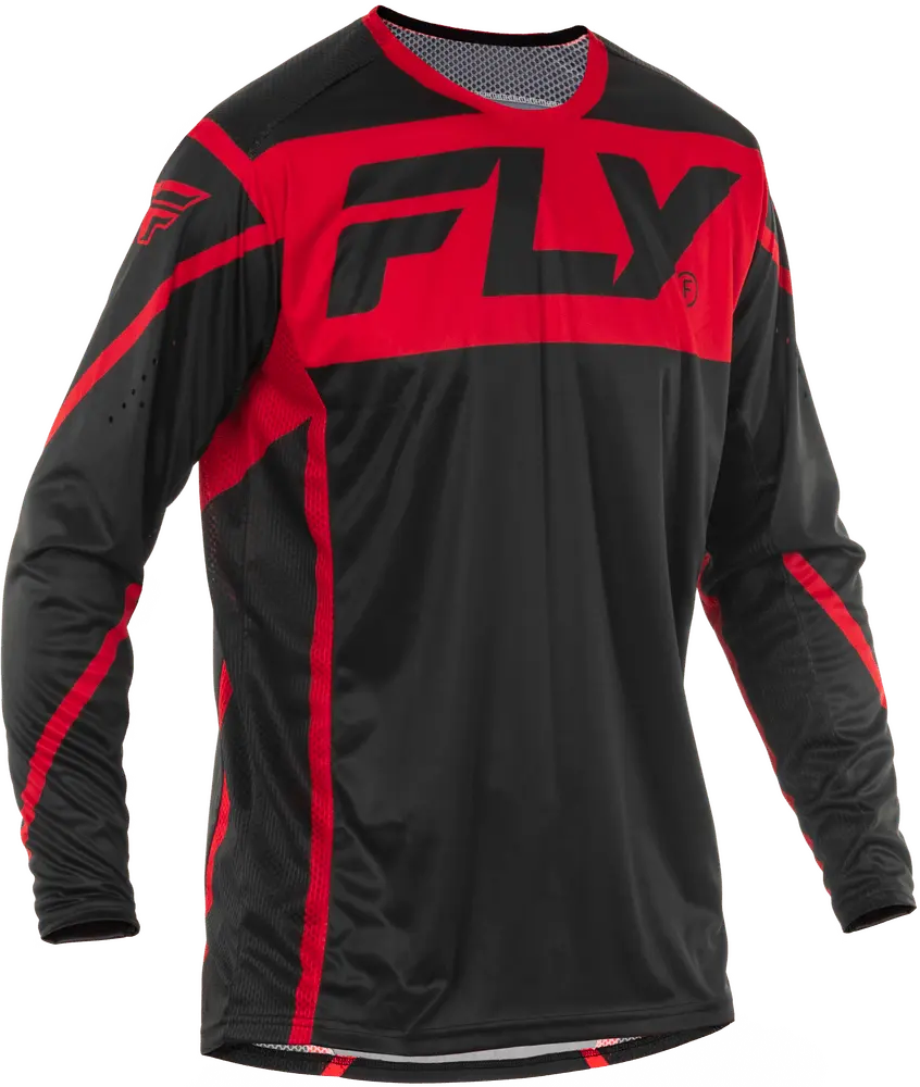 Fly Apparel Black/Red / Medium Fly Lite Jersey 2025 378-721M 191361479557 Jorgensen Powersports