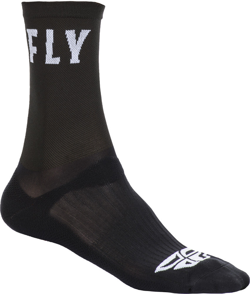 Fly Apparel Black / Small FLY RACING FLY CREW SOCKS BLACK 350-0490S Jorgensen Powersports