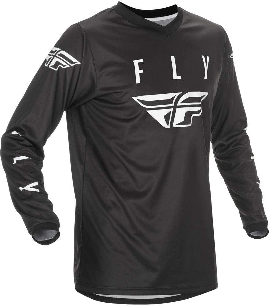 Fly Apparel Black/White / Large Fly Universal Jersey 374-991L 191361248313 Jorgensen Powersports