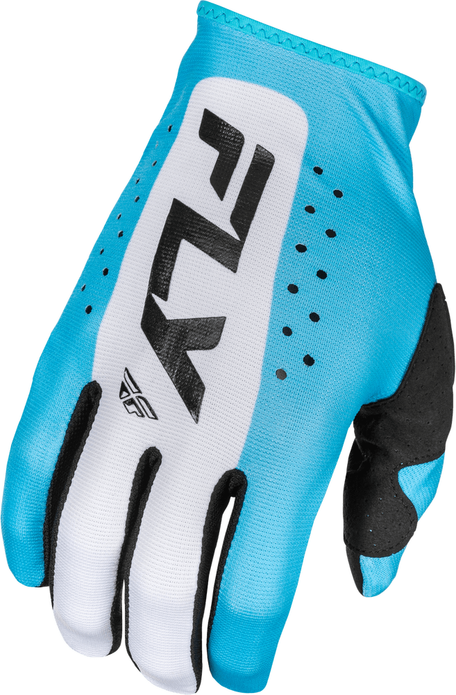 Fly Apparel Blue/White/Black / Youth Medium Fly Lite Gloves Youth 2025 378-712YM 191361479151 Jorgensen Powersports