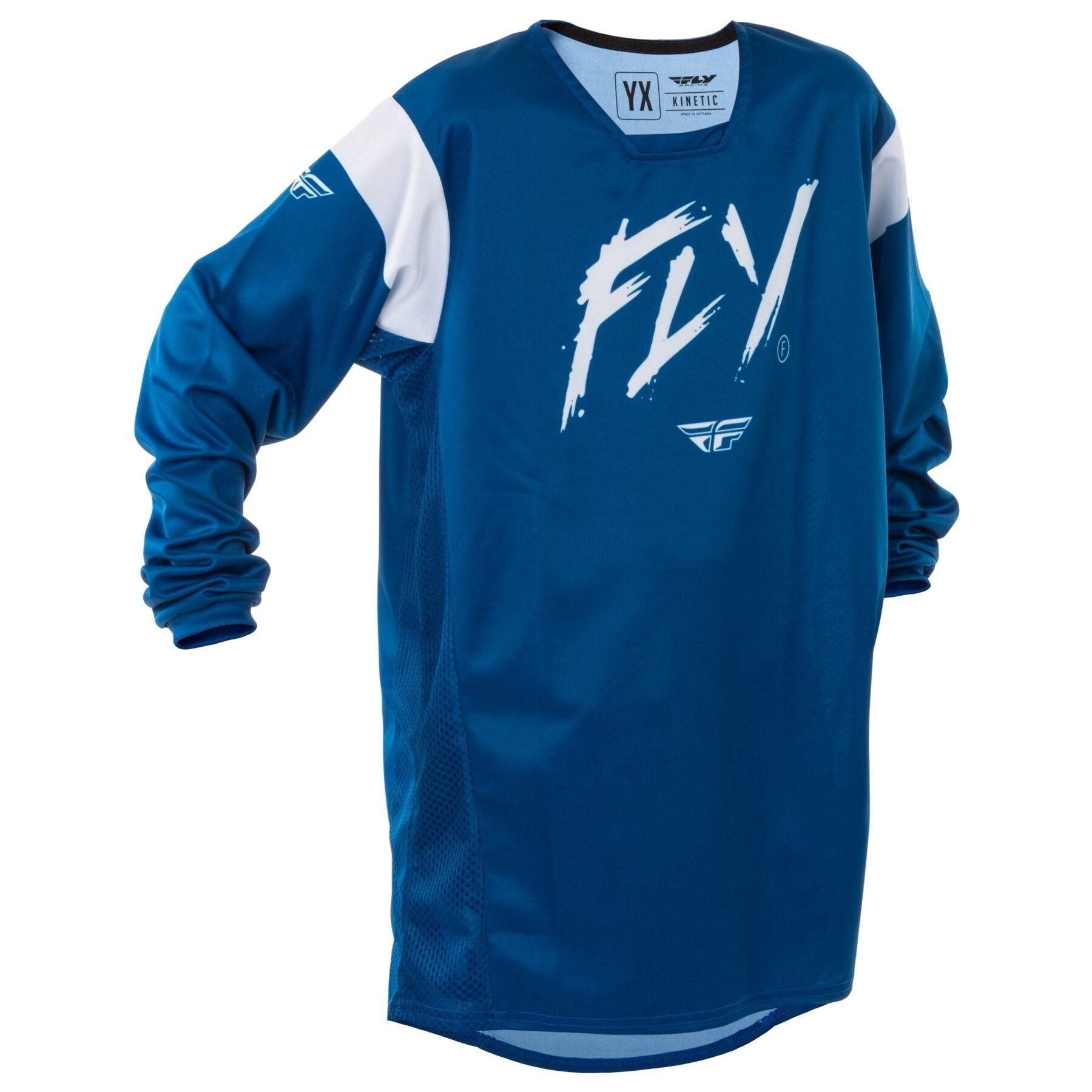 Fly Apparel Blue / Youth Medium Fly Kinetic Stroke Jersey Youth 2025 378-526YM B0D9C9WVCZ Jorgensen Powersports
