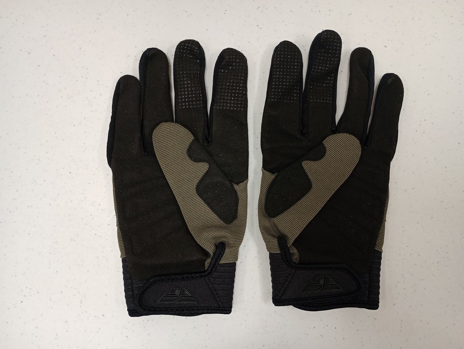 Fly Apparel Fly F-16 Gloves (Green/Black, XX-Large) USED 376-9132X u 191361416088 Jorgensen Powersports