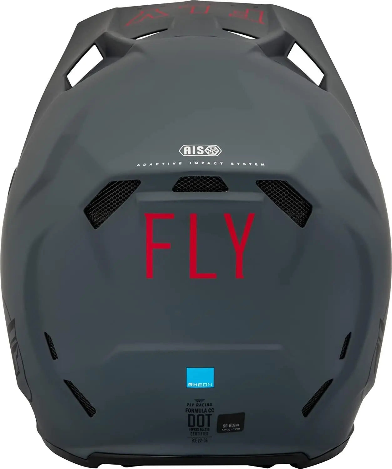 Fly Apparel Fly Formula CC Driver Helmet (Matte Grey/Black, XL) USED 73-4321X U Jorgensen Powersports