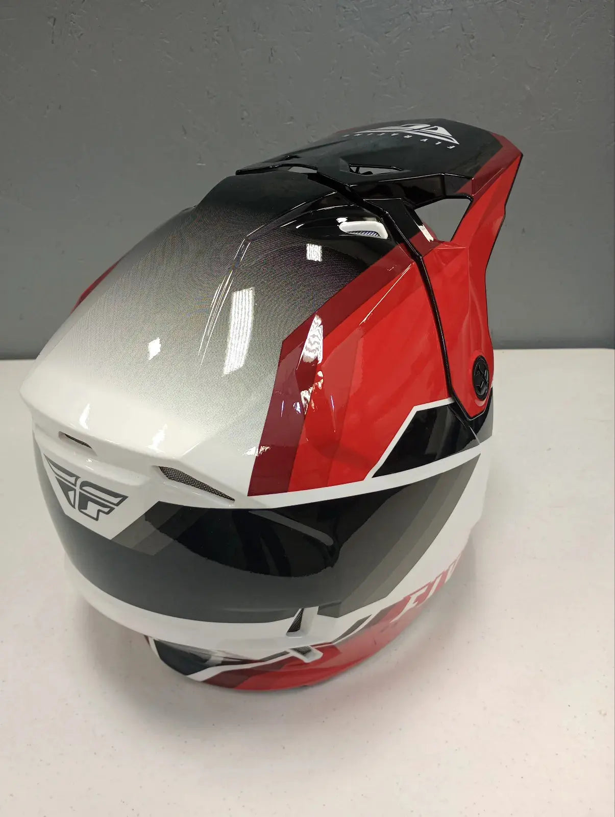 Fly Apparel Fly Formula CP Rush Helmet (Black/Red/White, XX-Large) USED 73-00212X U Jorgensen Powersports