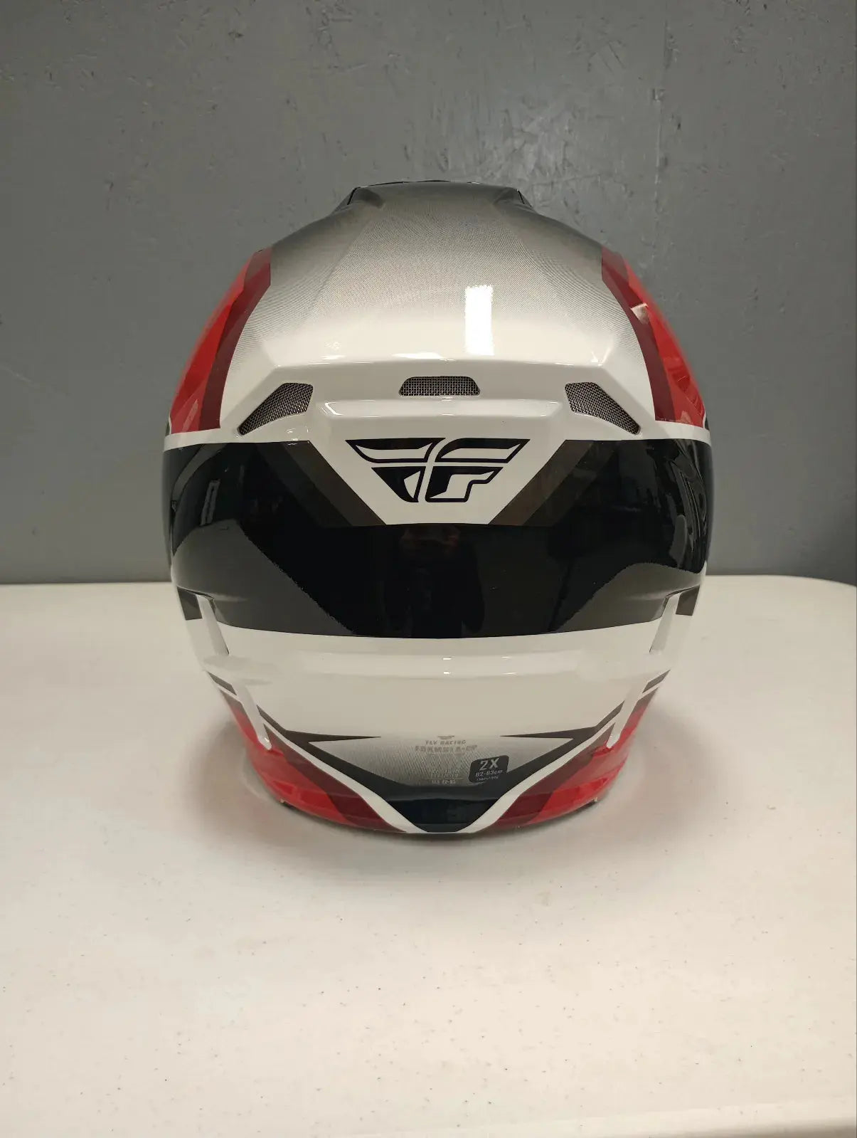 Fly Apparel Fly Formula CP Rush Helmet (Black/Red/White, XX-Large) USED 73-00212X U Jorgensen Powersports